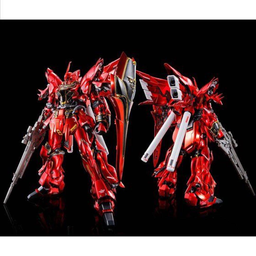 RG 1/144 シナンジュ スペシャルコーティングとおまけ