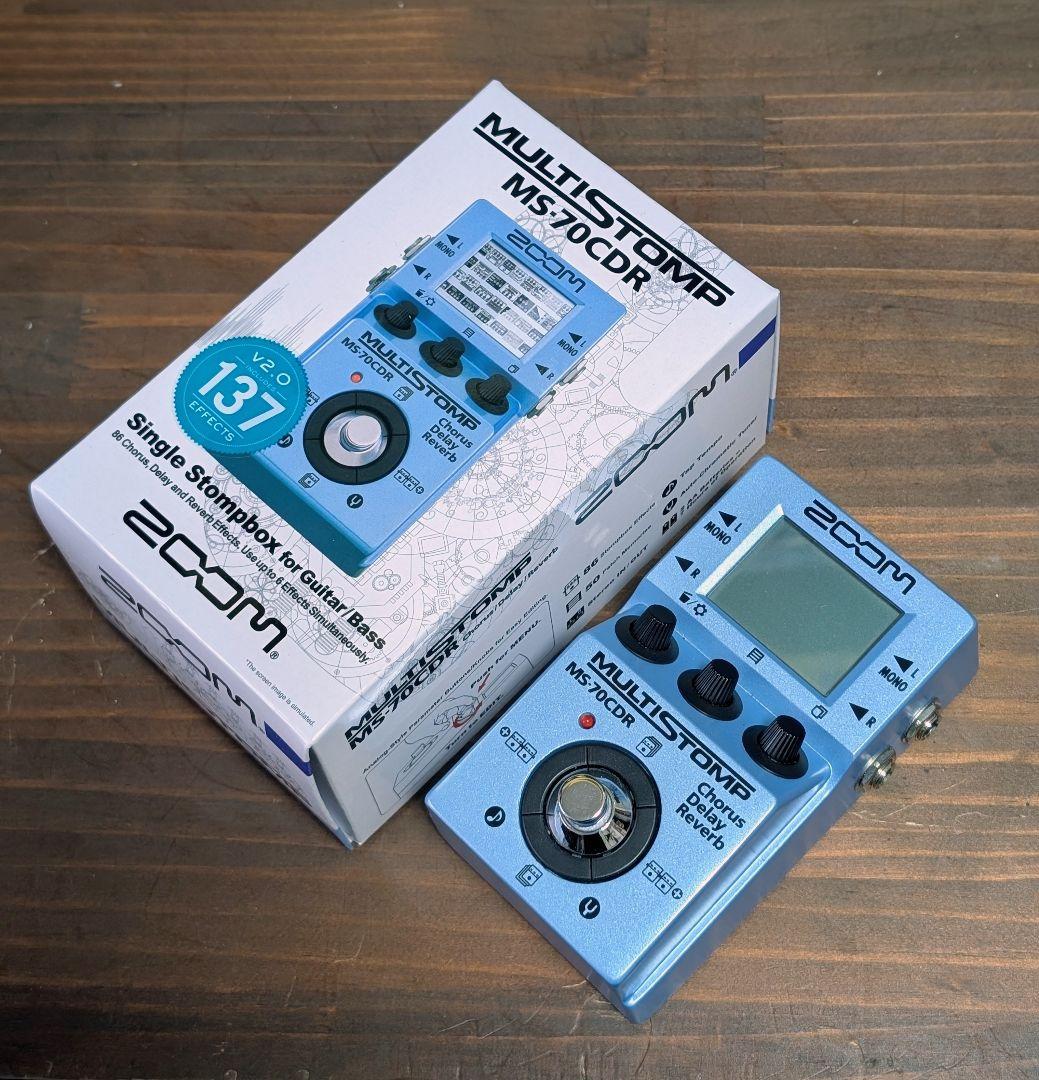 ZOOM MS-70CDR マルチストンプ ギターエフェクター