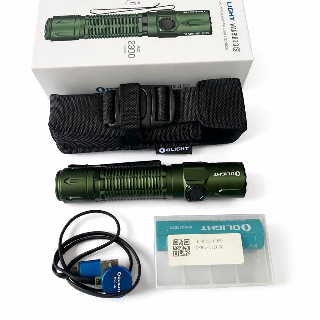 OLIGHT WARRIOR 3S センサー付きタクティカルライト