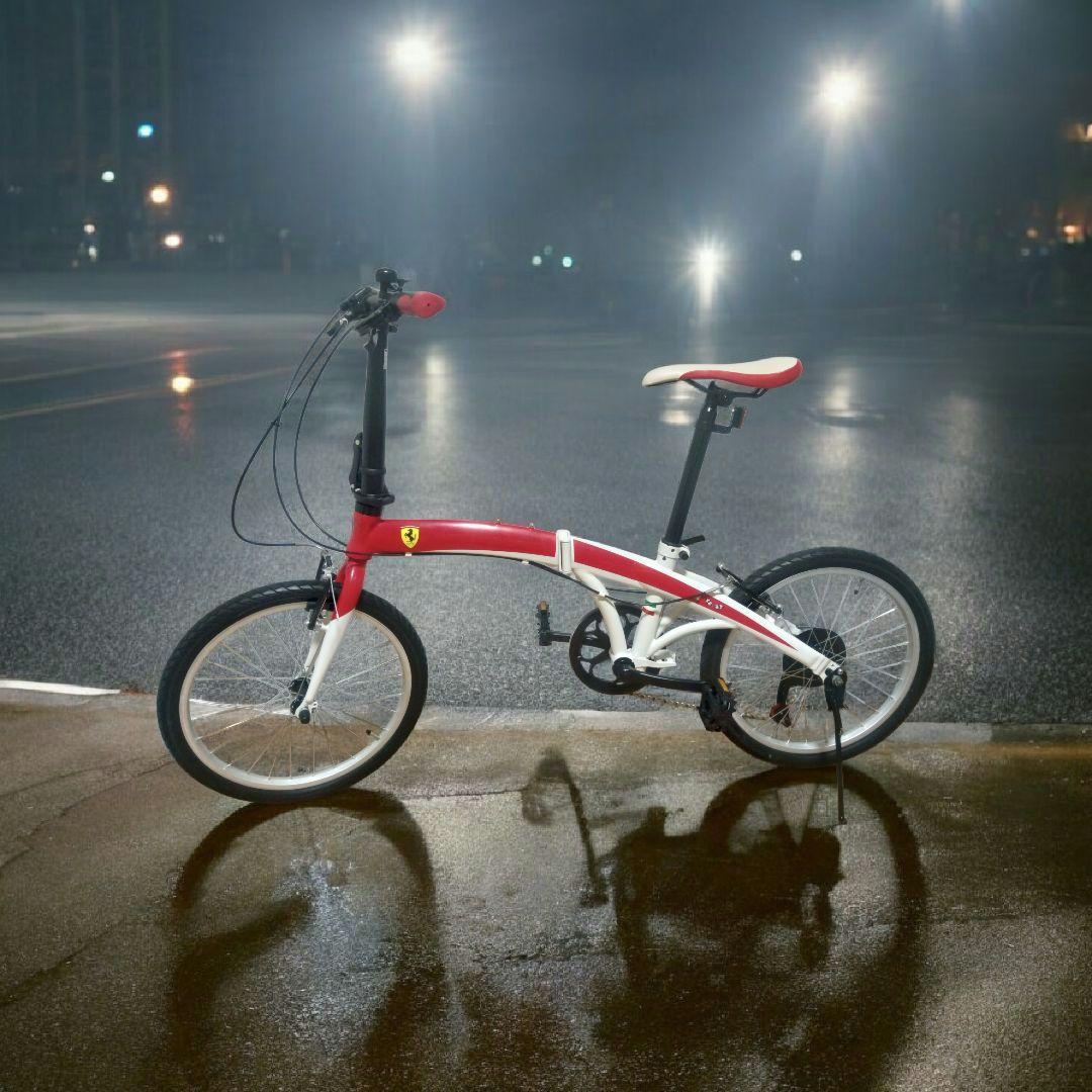 sarb035 Ferrari 折りたたみ自転車 FDB207E
