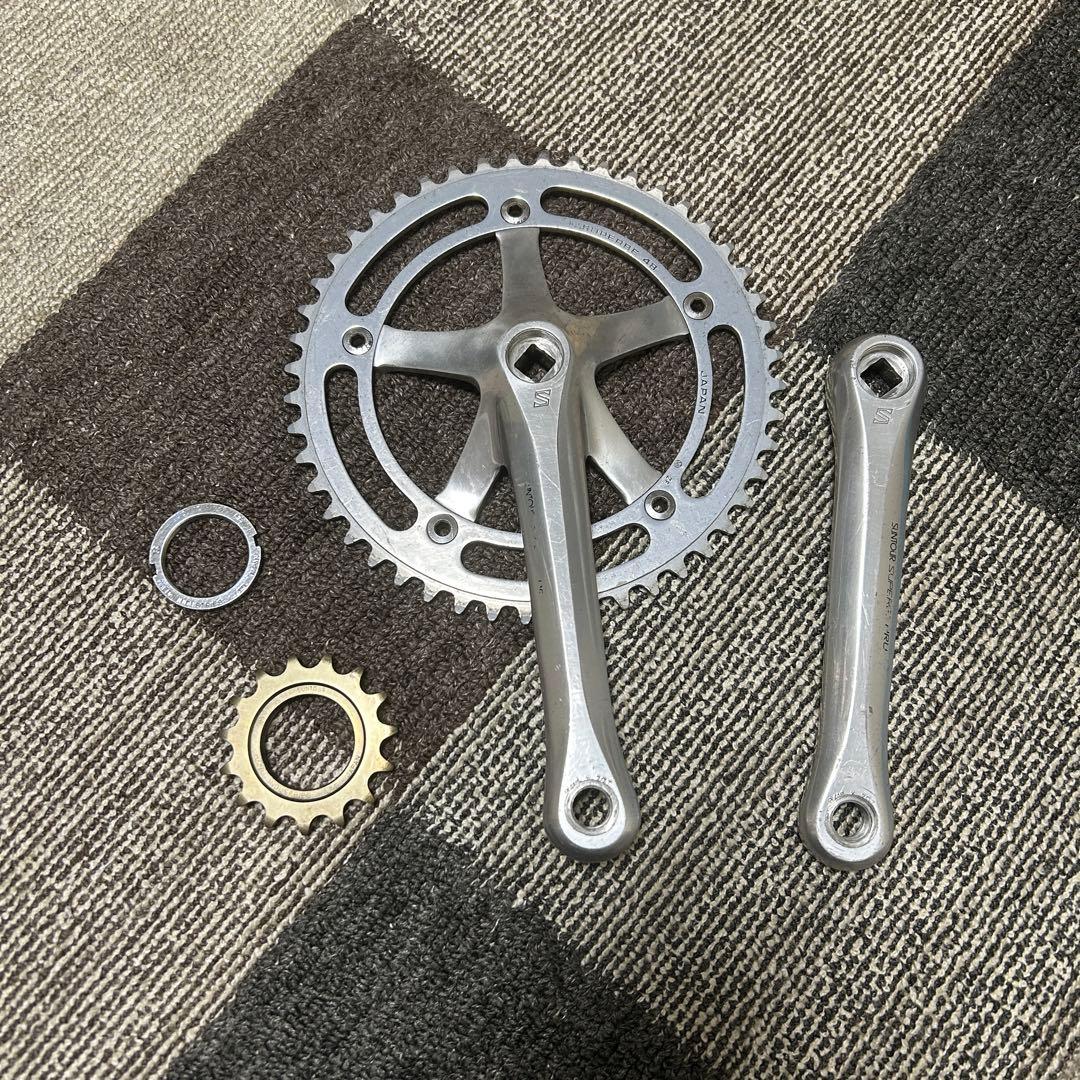 SUNTOUR SUPERBE PRO ピストクランクセット