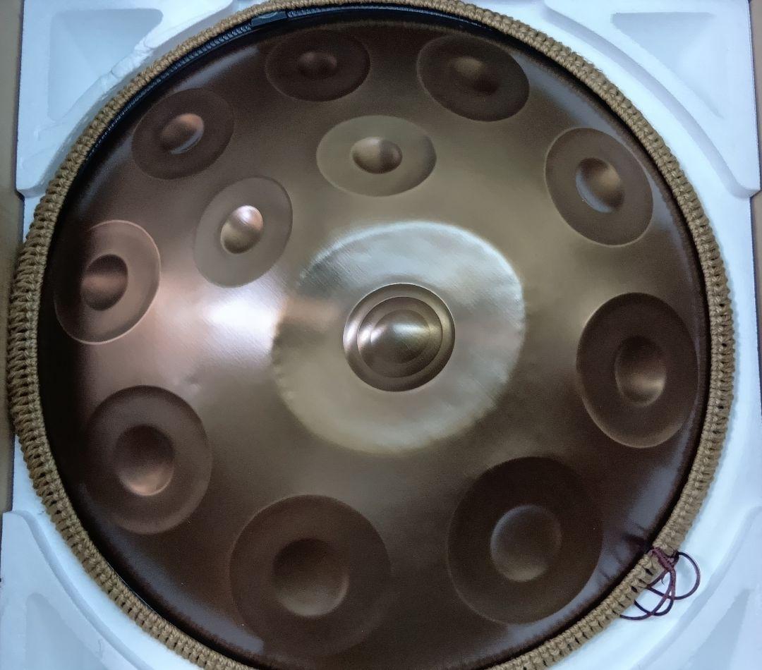 ハンドパン　56センチ　12音　Dマイナー A＝432Hz 音色きれいです　新品
