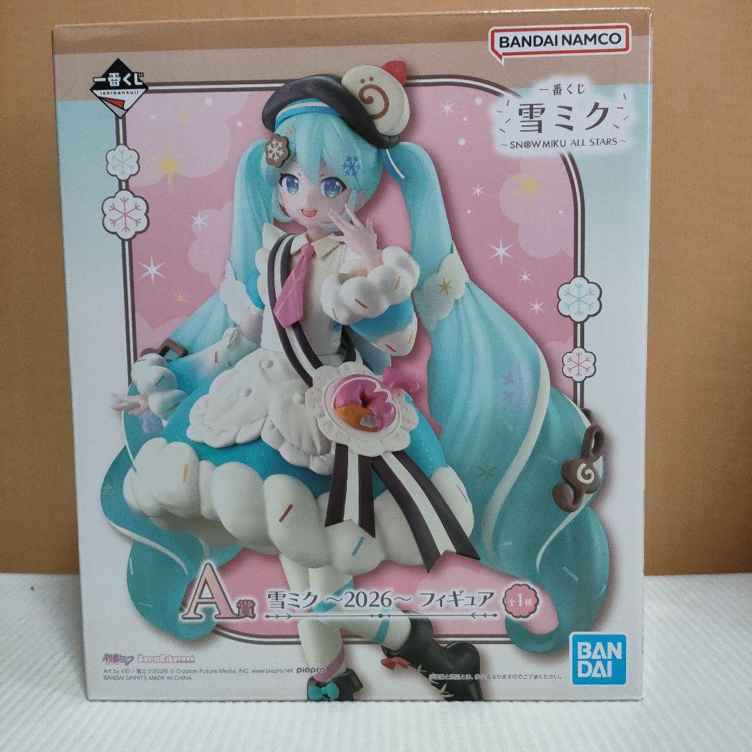 BANDAI 雪ミク 2026年フィギュア