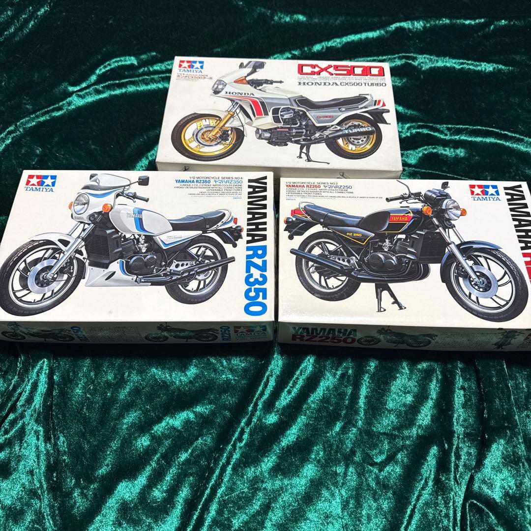 【未組立/バラ売り可】ヤマハRZ250 RZ350 ホンダCX500 TURBO