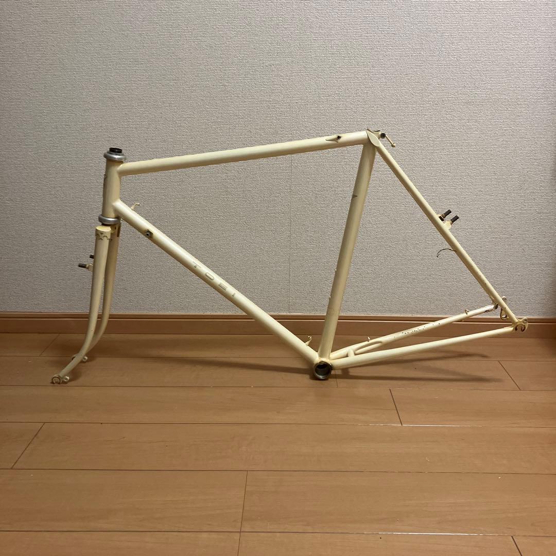 TOEI ランドナーフレーム　サイズ　530mm 色　パールホワイト