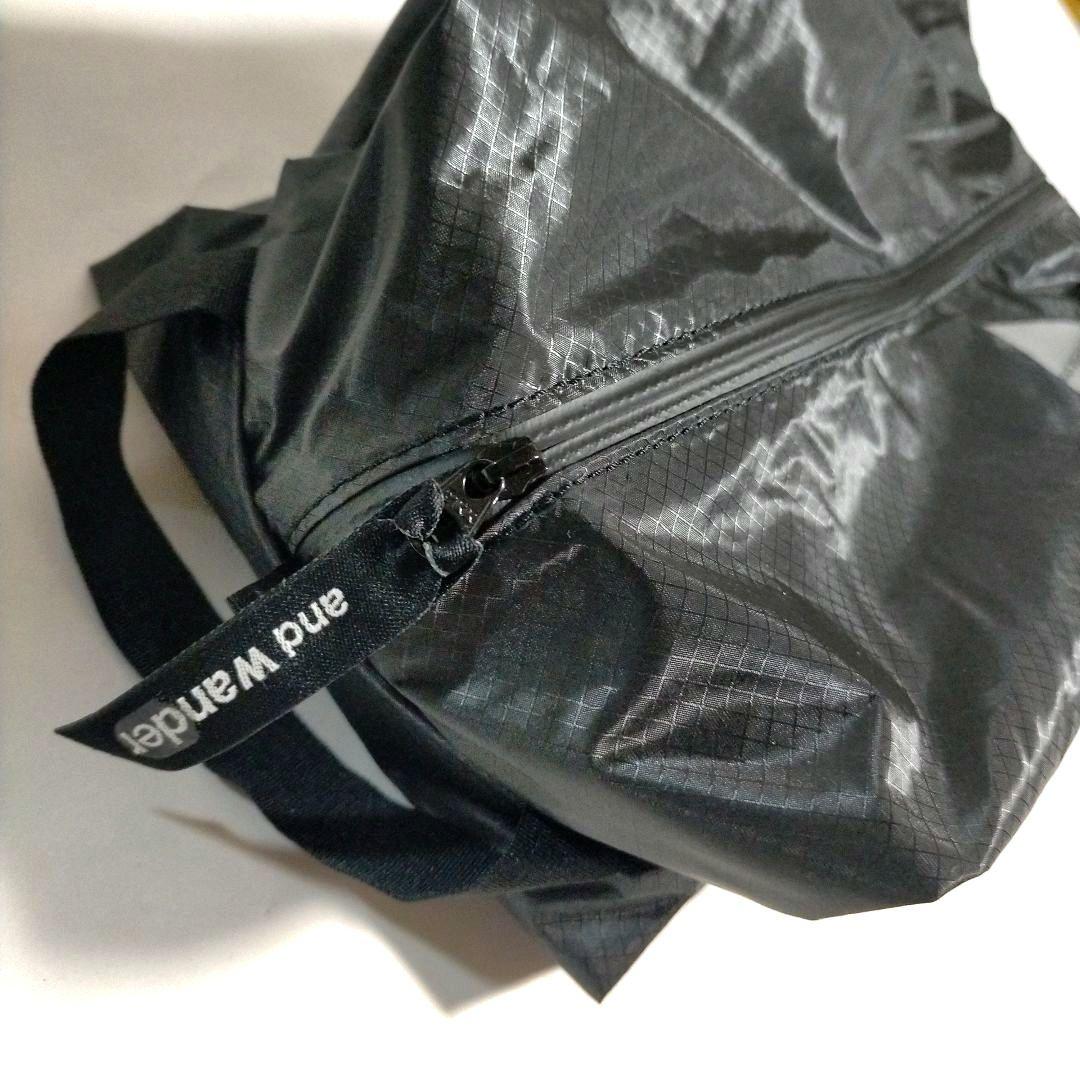 激レア and wander 超軽量 小物 収納 ポーチ アクセサリーバッグ