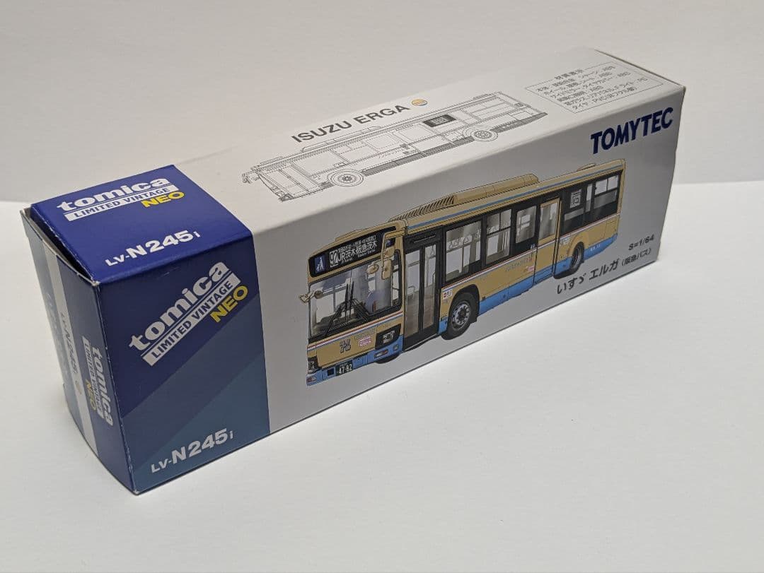 トミカリミテッドヴィンテージネオ　いすゞエルガ（阪急バス）