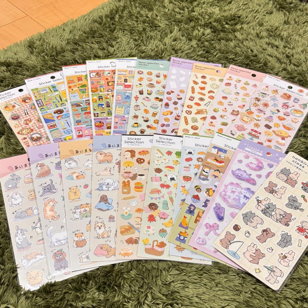 ミ*エ様 【最終値下げ！】シール帳完成品 その他まとめ売り