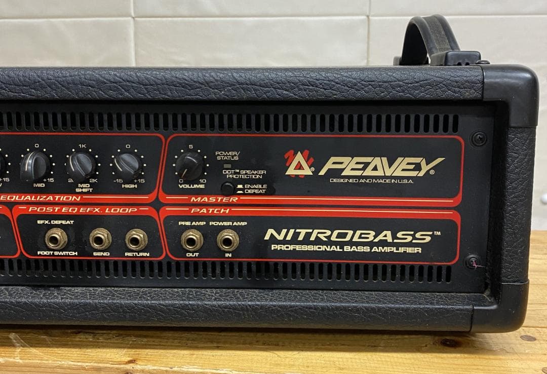 【底値】PEAVEY NITROBASS ベースヘッド 動作良好
