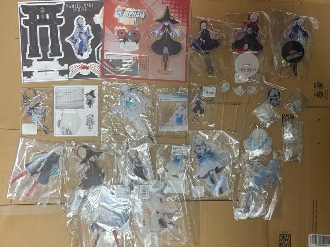 ヰ世界情緒　アクリルセット　　神椿