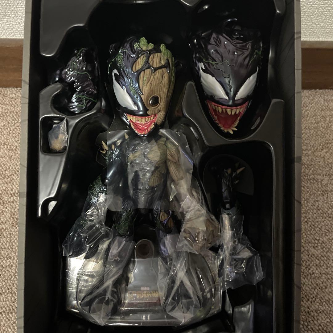 【美品】グルート（ヴェノム版）　スパイダーマン　ヴェノムグルート