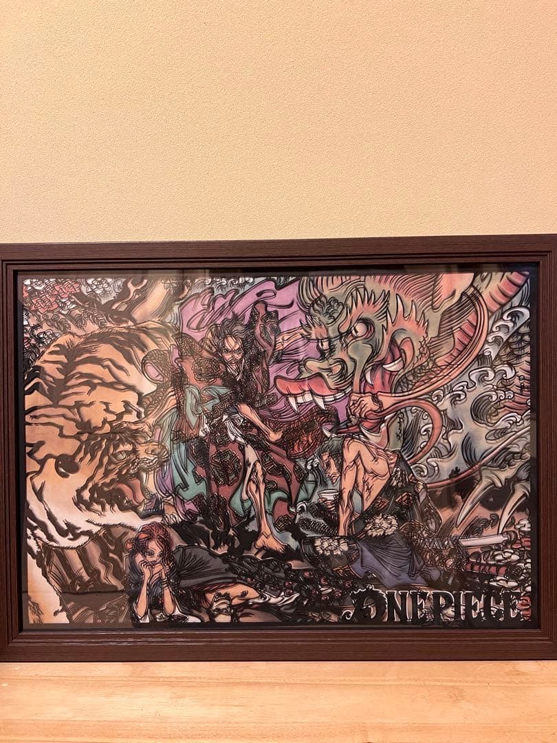 ONE PIECE 切り絵 アート フルスケール 1/1