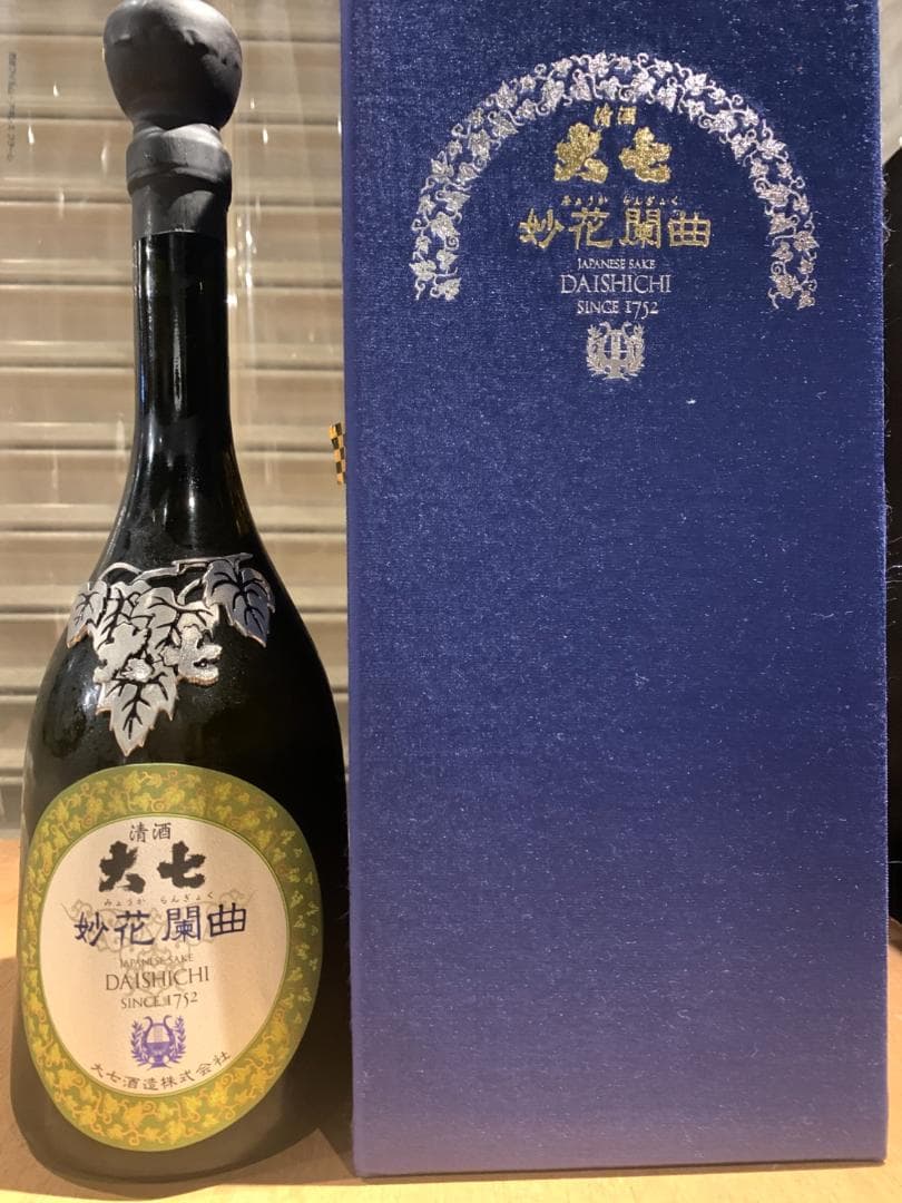 大七 妙花蘭曲　純米大吟醸 720ml 2009年