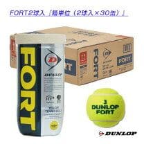 DUNLOP FORT テニスボール 2球×30缶入り　新品