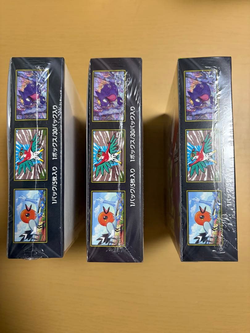 ポケモンカード　ムニキスゼロ　すべてシュリンク付き　未開封BOX 3BOX