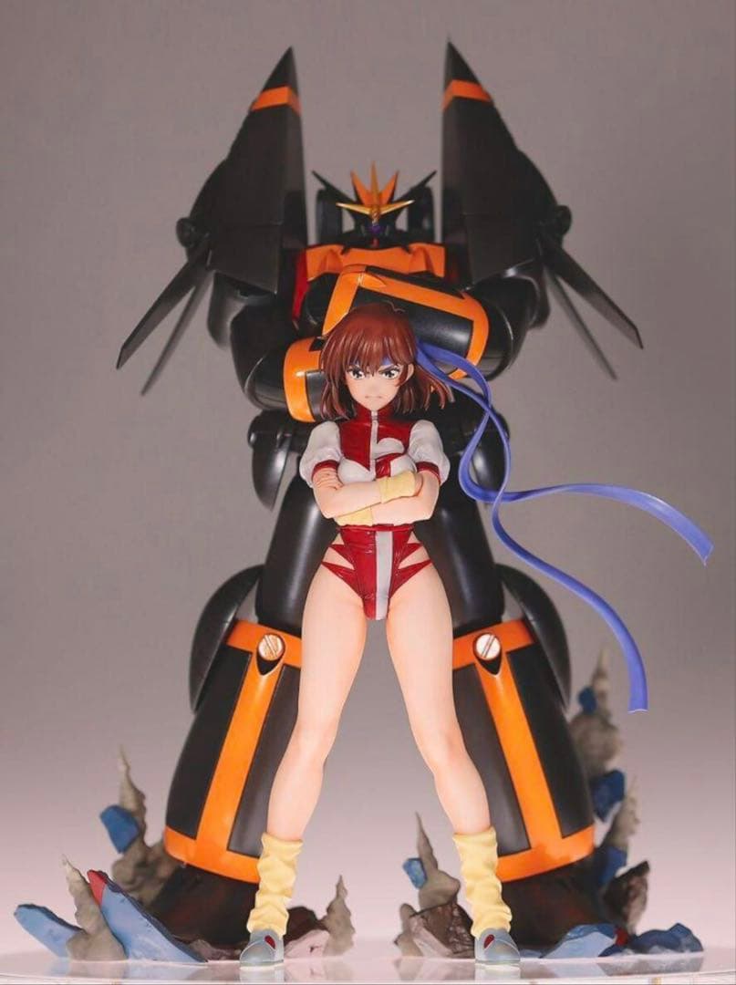 グリズリーパンダ ノリコ & ガンバスター ガレージキット トップをねらえ！
