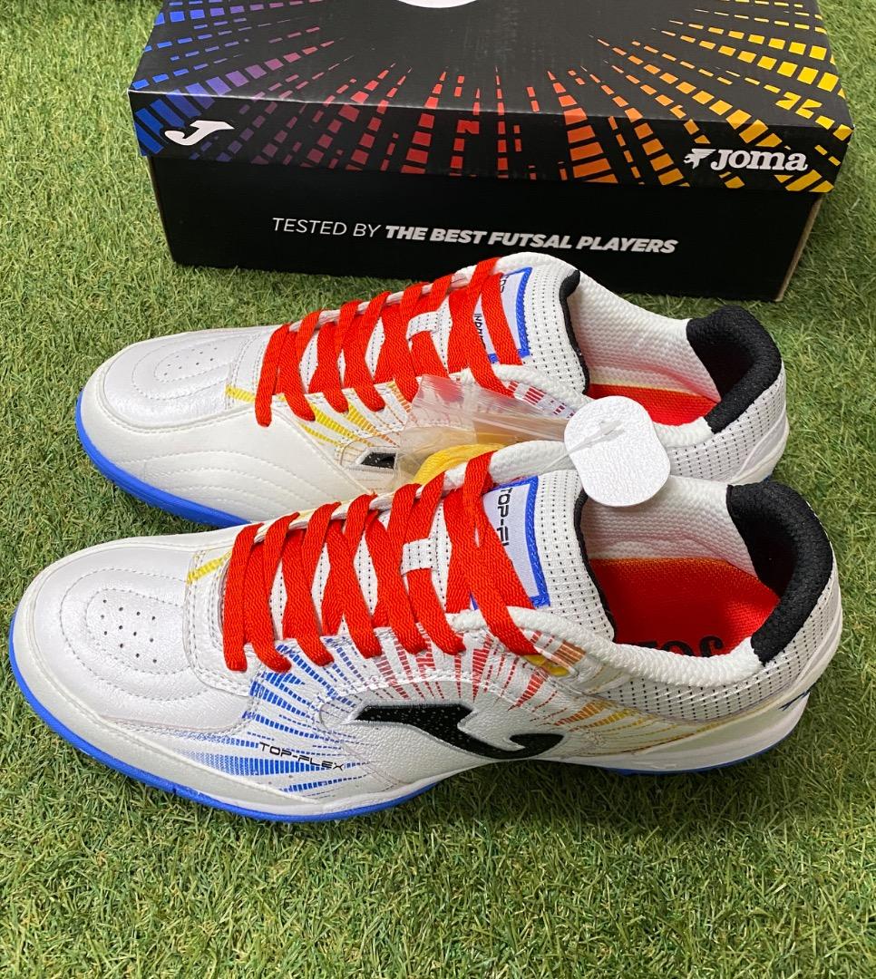 シューズ joma / TOP FLEX 2476 WHITE RED TF (26.5)