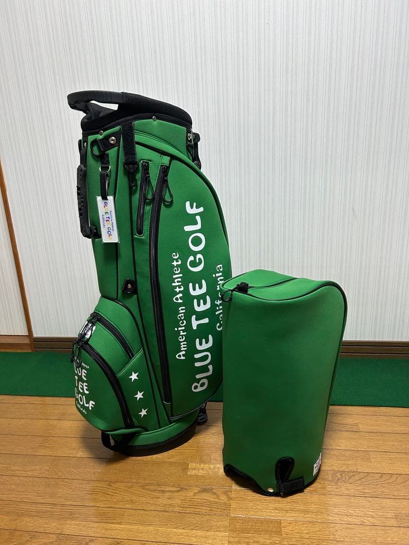 BLUE TEE GOLF ブルーティーゴルフ キャディバッグ スタンド式