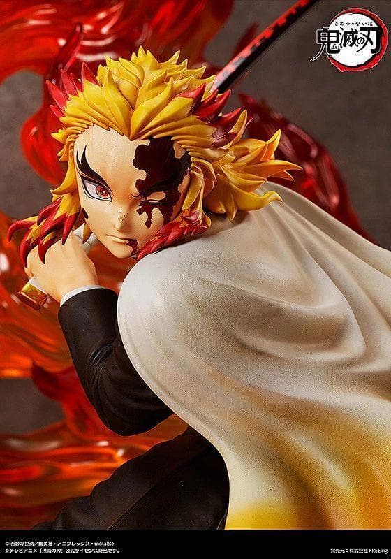 鬼滅の刃 煉獄杏寿郎 1/4スケール プラスチック製 塗装済み完成品フィギュア