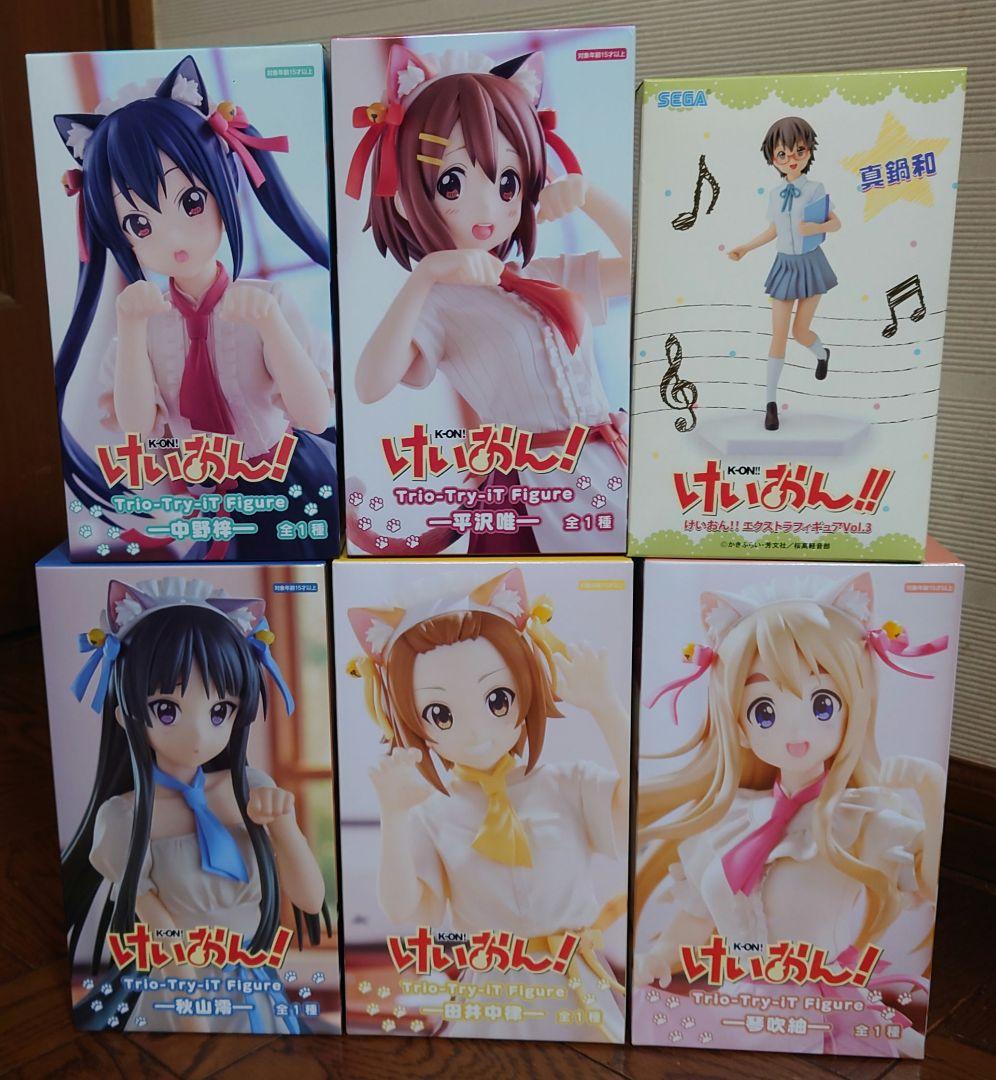 けいおん！　フィギュア　まとめ売り　6点セット