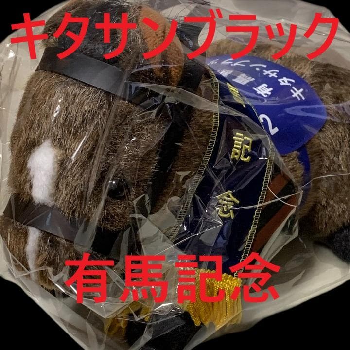 キタサンブラック アイドルホース 競馬 ぬいぐるみ AVANTI ウマ娘 新品Z