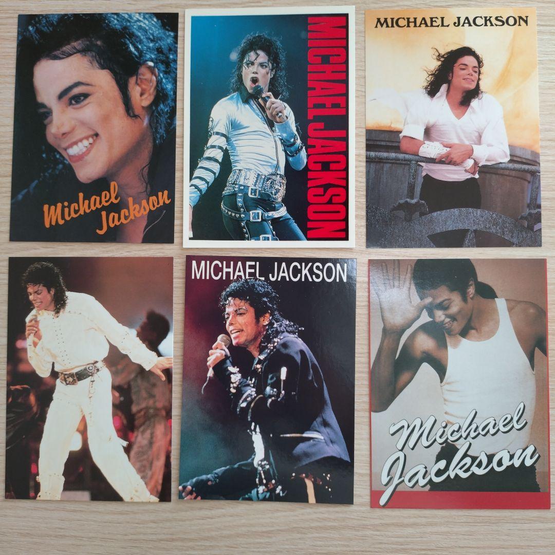 希少　Michael Jackson　マイケル・ジャクソン　ポストカード　6枚