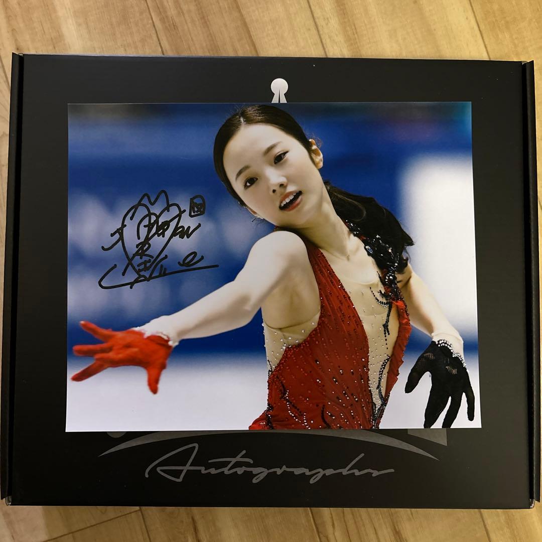 大人気　本田真凜選手　直筆サインPhoto