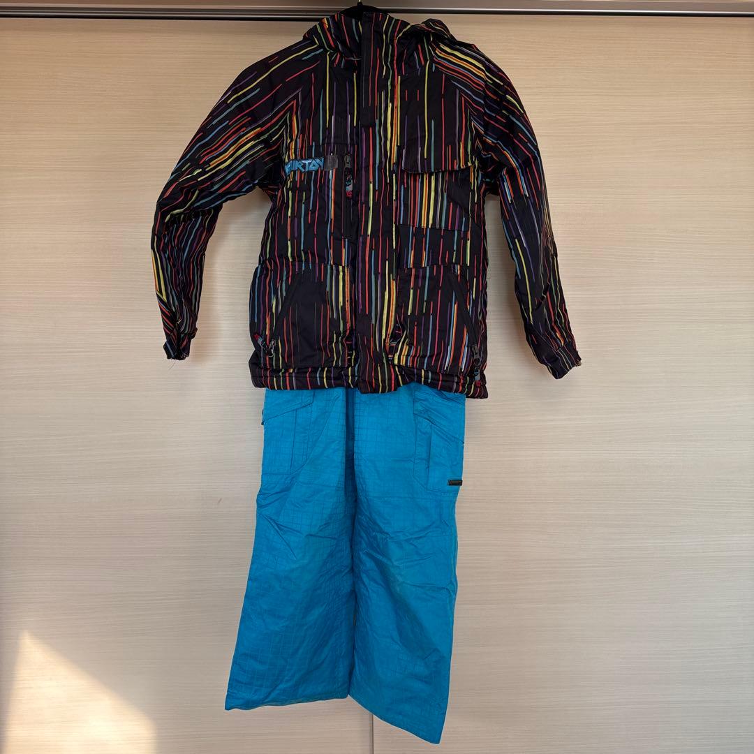 BURTON（トップス）⭐︎SIMS（ボトムス）スノーボードウェア130〜140㎝