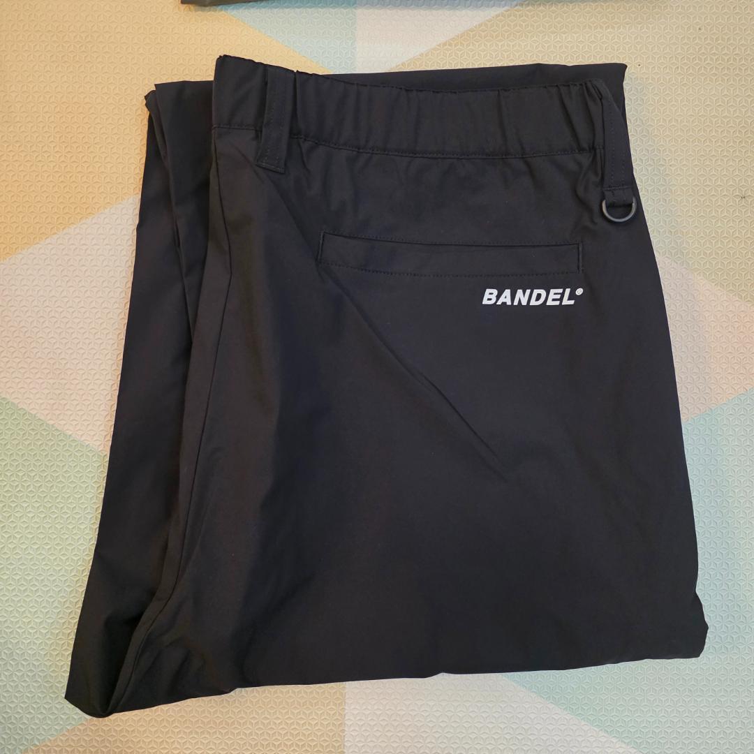 BANDEL フード付きジャケット セットアップ KHAKI×BLACK　新品