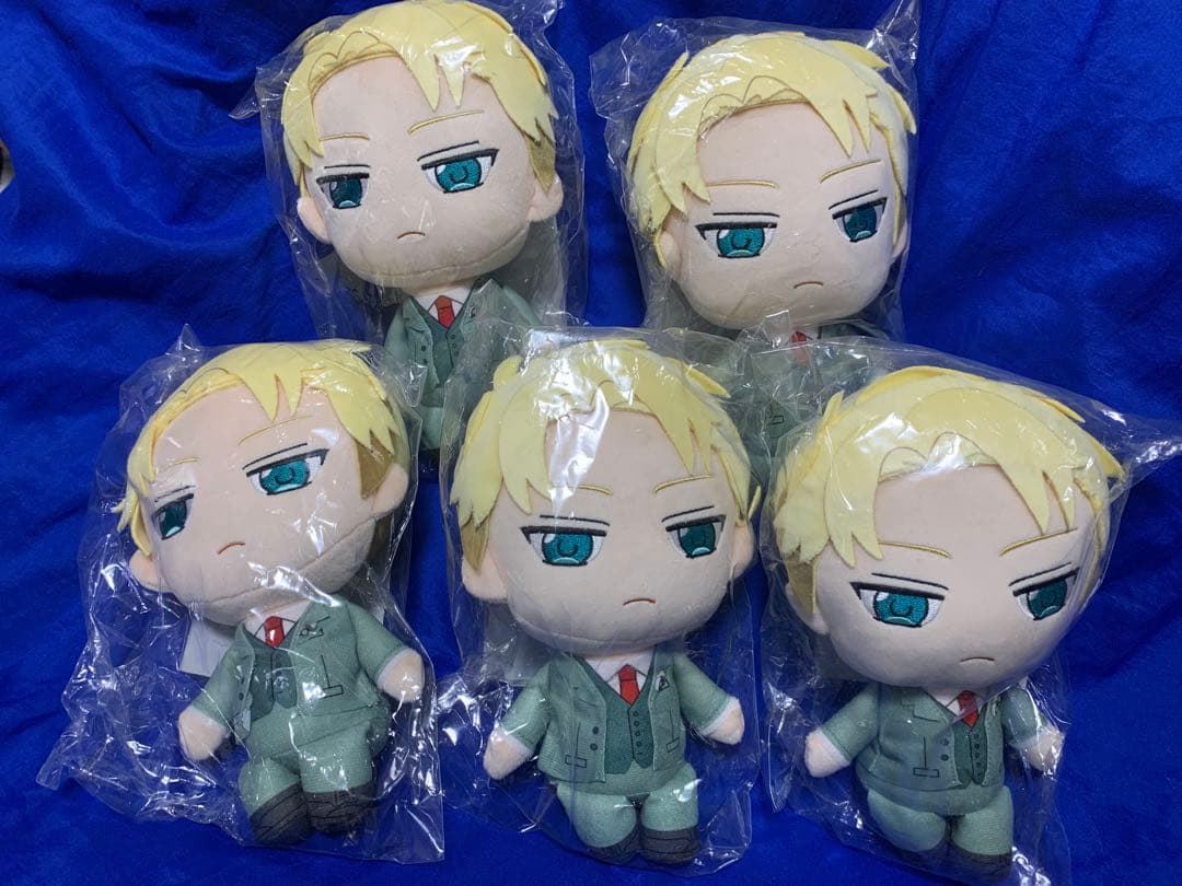 【5個】スパイファミリー　ロイド フォージャー ねんどろいどぷらす　ぬいぐるみ