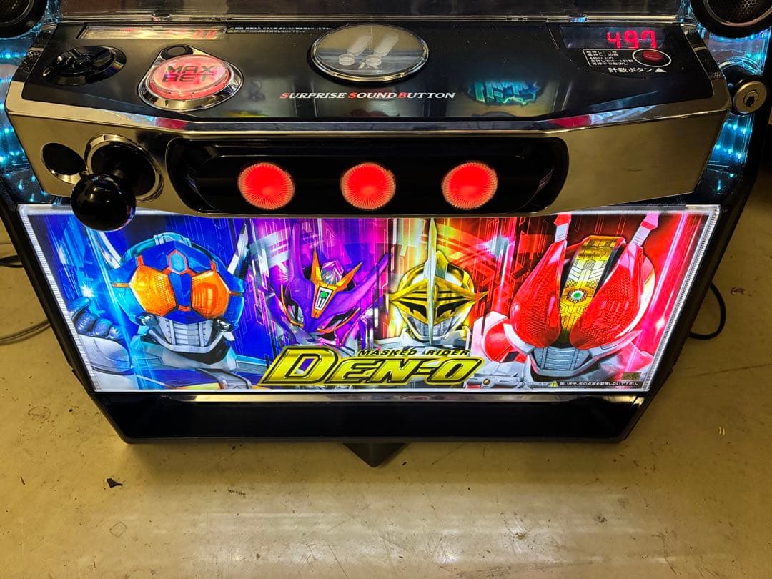 スマスロ　実機　　仮面ライダー電王　簡易ユニット付き　送料無料です。