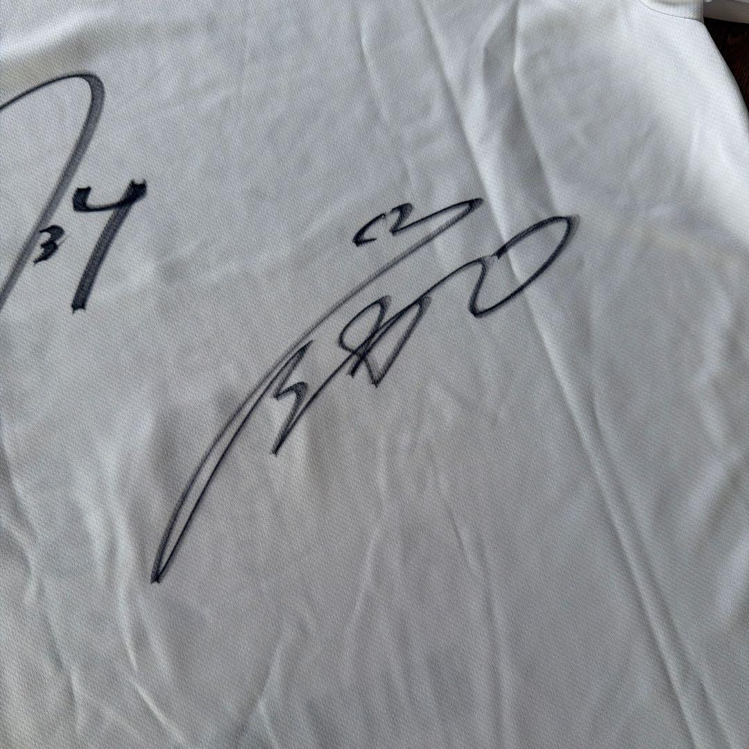 佐賀バルーナーズ 井上諒汰&岸田篤生 直筆サイン入りファンフェスTシャツ