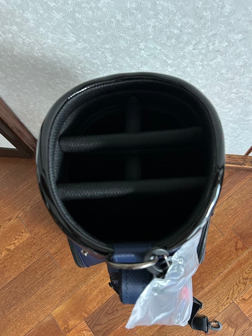 再お値下げ【新品.未使用】25年型モデルadvisar キャディバッグ. 紺