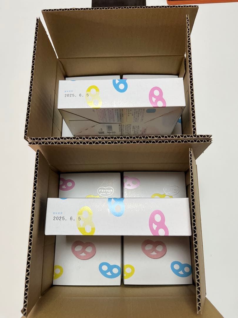 値下げ中！[新品未開封]グミッツェル12個入り×6箱　ヒトツブカンロ