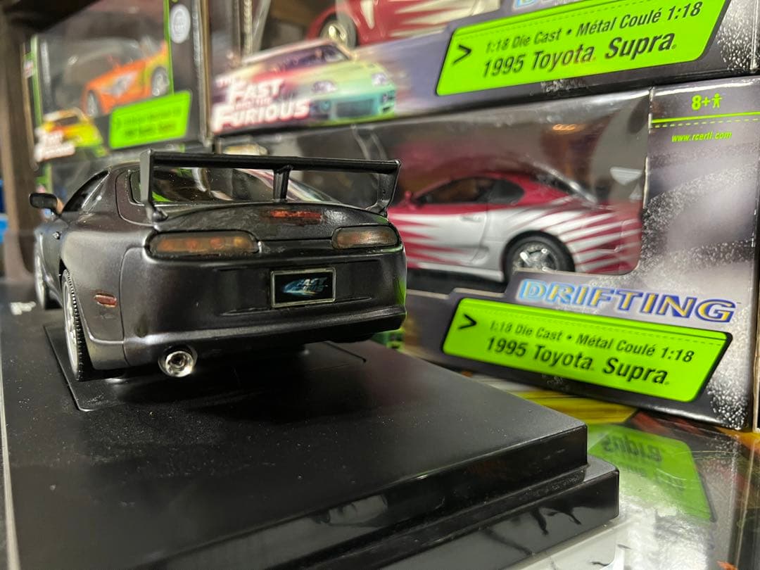 ミニカー FAST&FURIOUS 1993 Toyota Supra 1/18