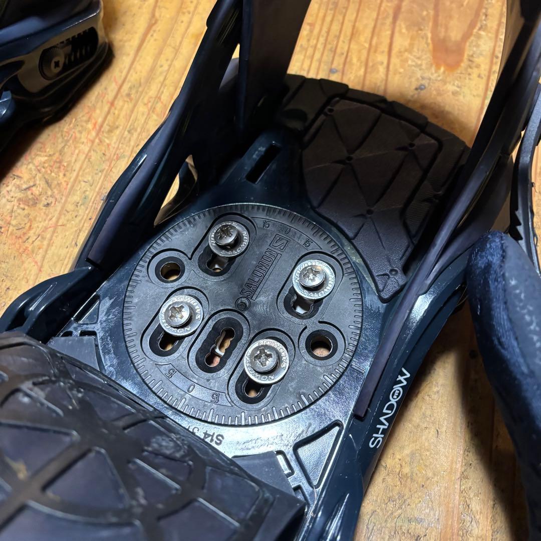 Salomon District ブラック ビンディング　shadowfit