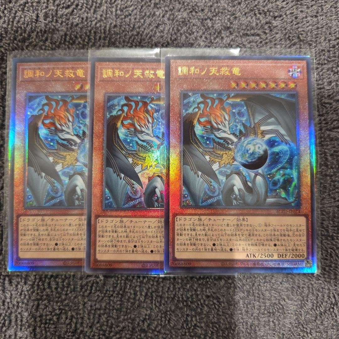 調和ノ天救竜　フィドラウリス=ハルモニア　レリーフ　3枚　④