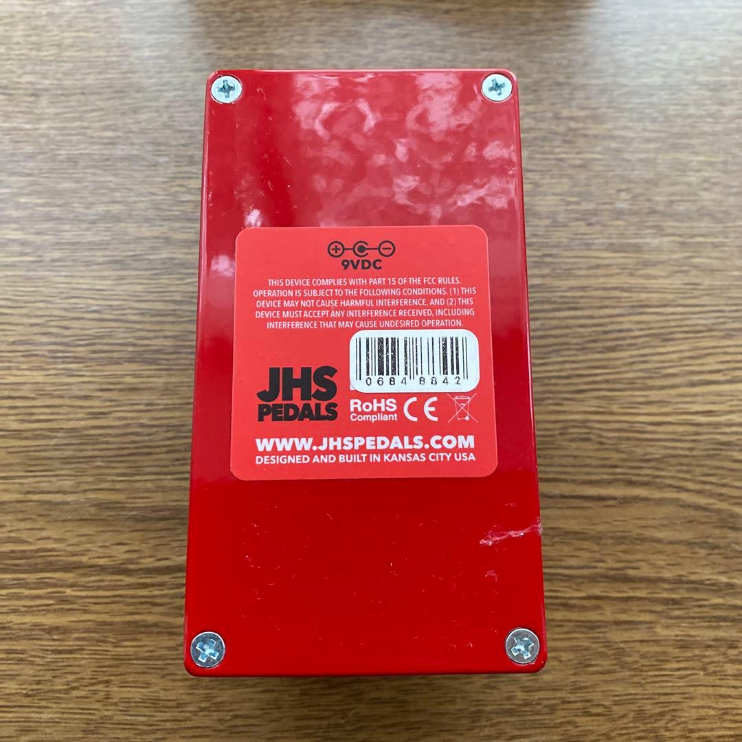 JHS Pedals ギターエフェクター レッド
