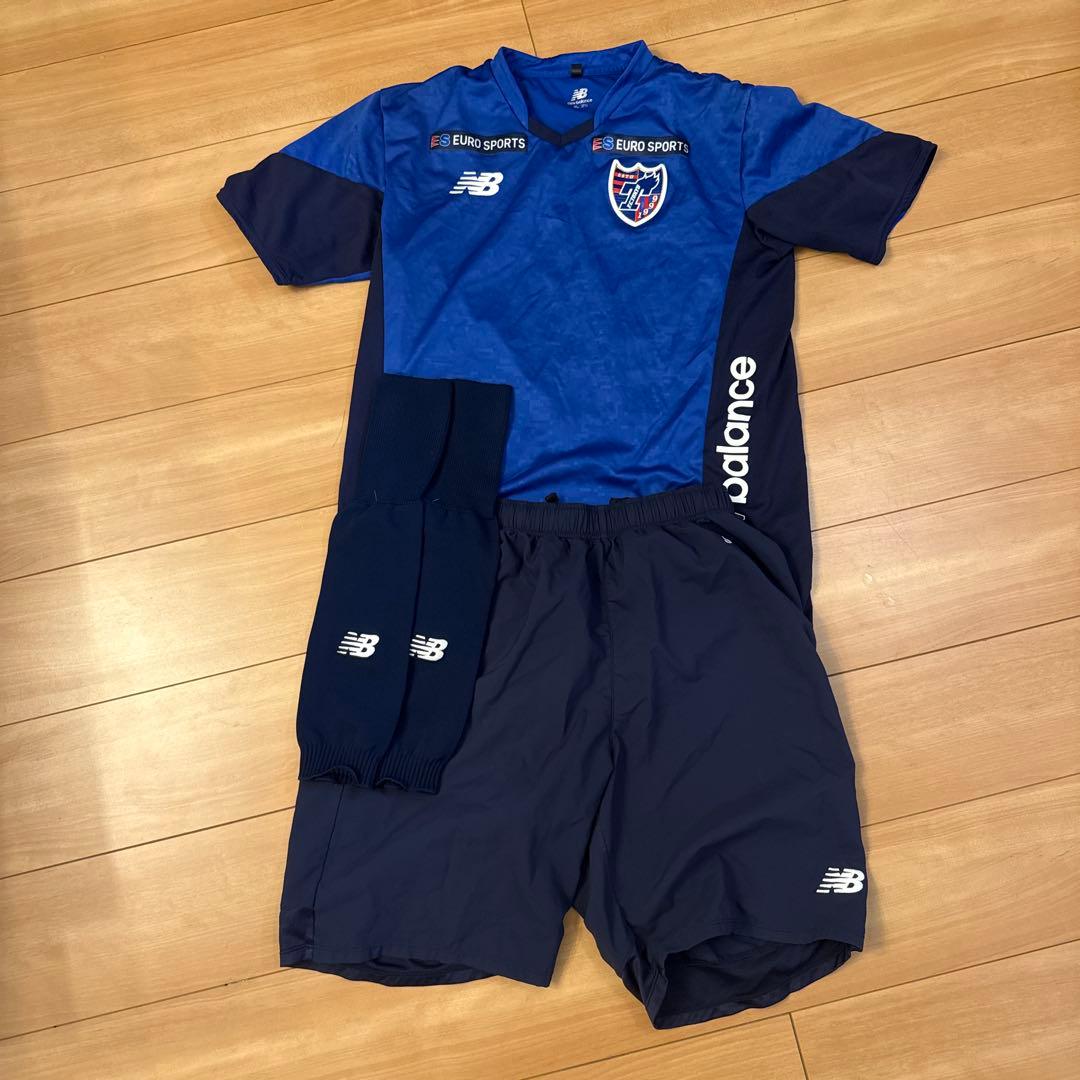 New Balance サッカーウェア XL 青
