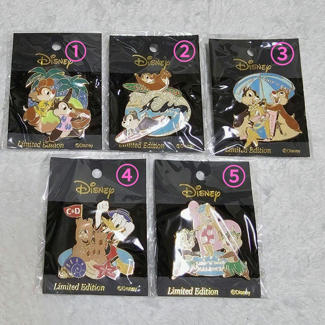 Disney チップ&デール 限定ピンバッジ
