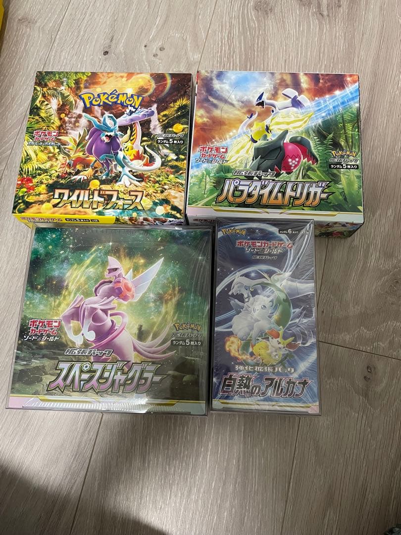 ポケカ　ボックス　BOX 4 ポケモンカード