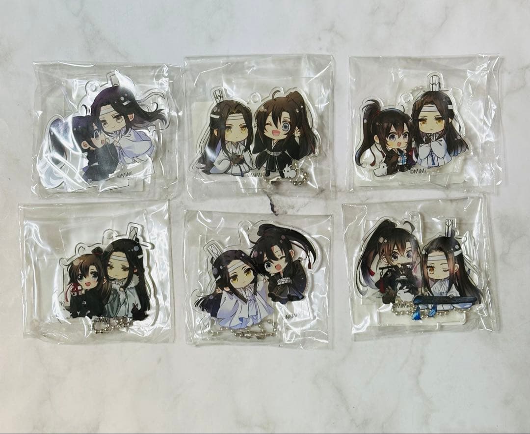 魔道祖師　ヴィレッジヴァンガード　アクリルスタンドキーホルダー