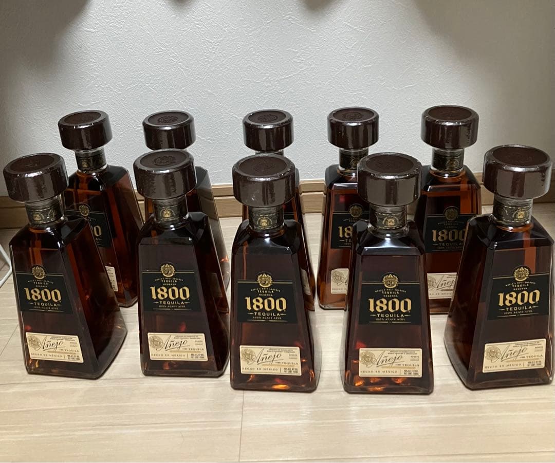 クエルボ　1800 アネホ　10本　Tequila Añejo