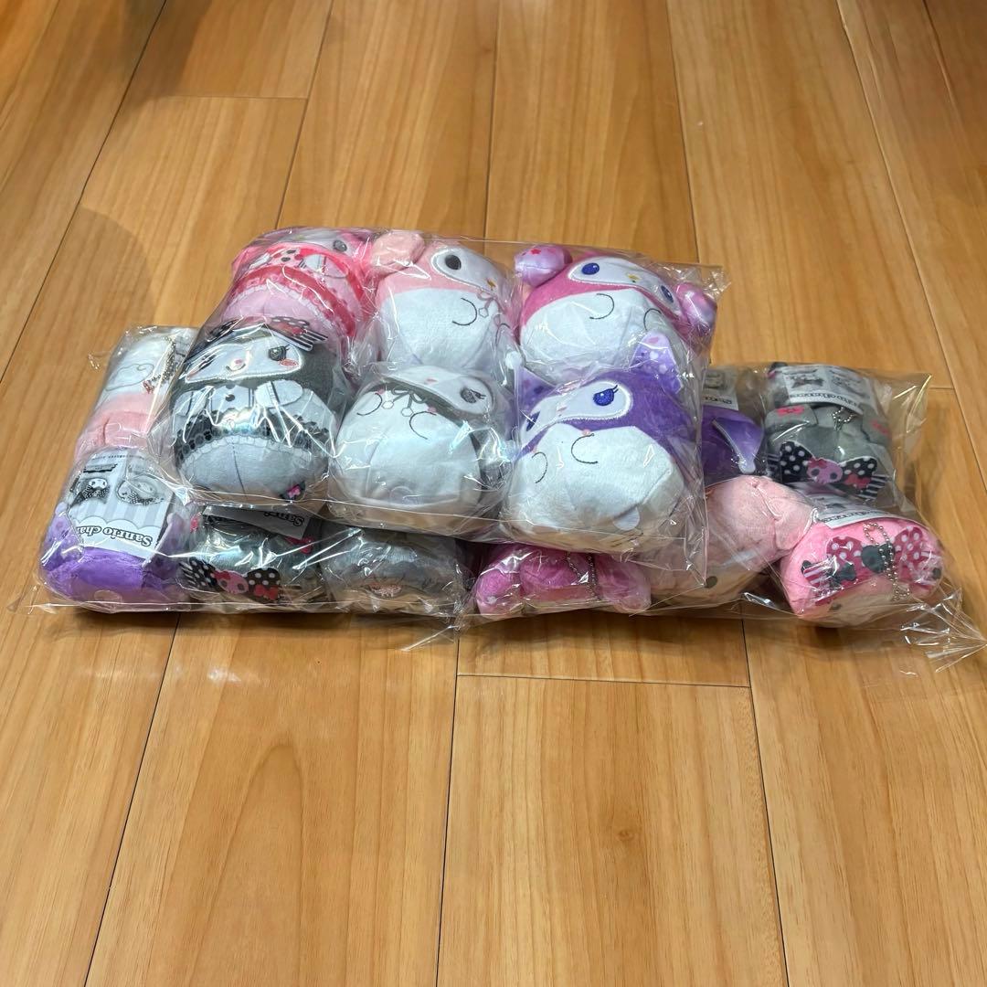 サンリオキャラクターズ マイメロディ クロミ マスコット ぬいぐるみ まとめ売り