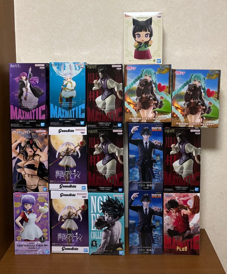 16個セット プライズフィギュア 2月新作等々 まとめ売り