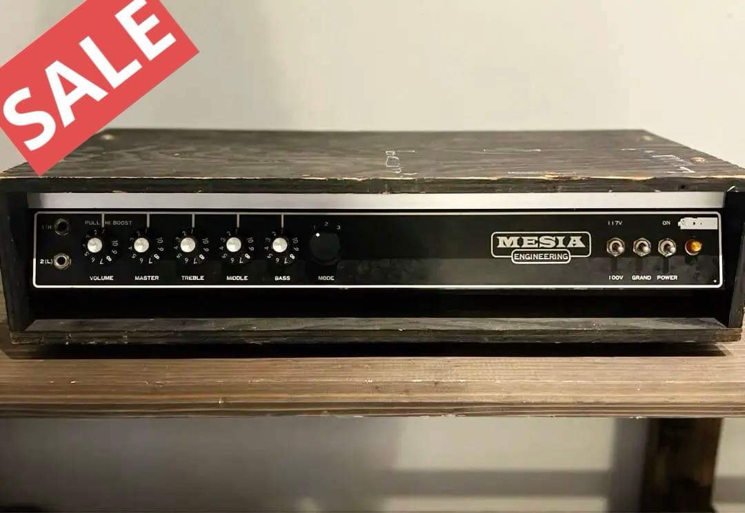 MESIA ENGINEERING M-125 超レア　ベースアンプ　ビンテージ