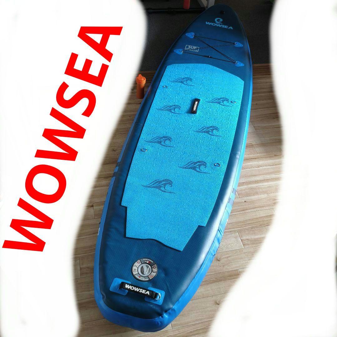 WOWSEA スタンドアップパドルボード 青