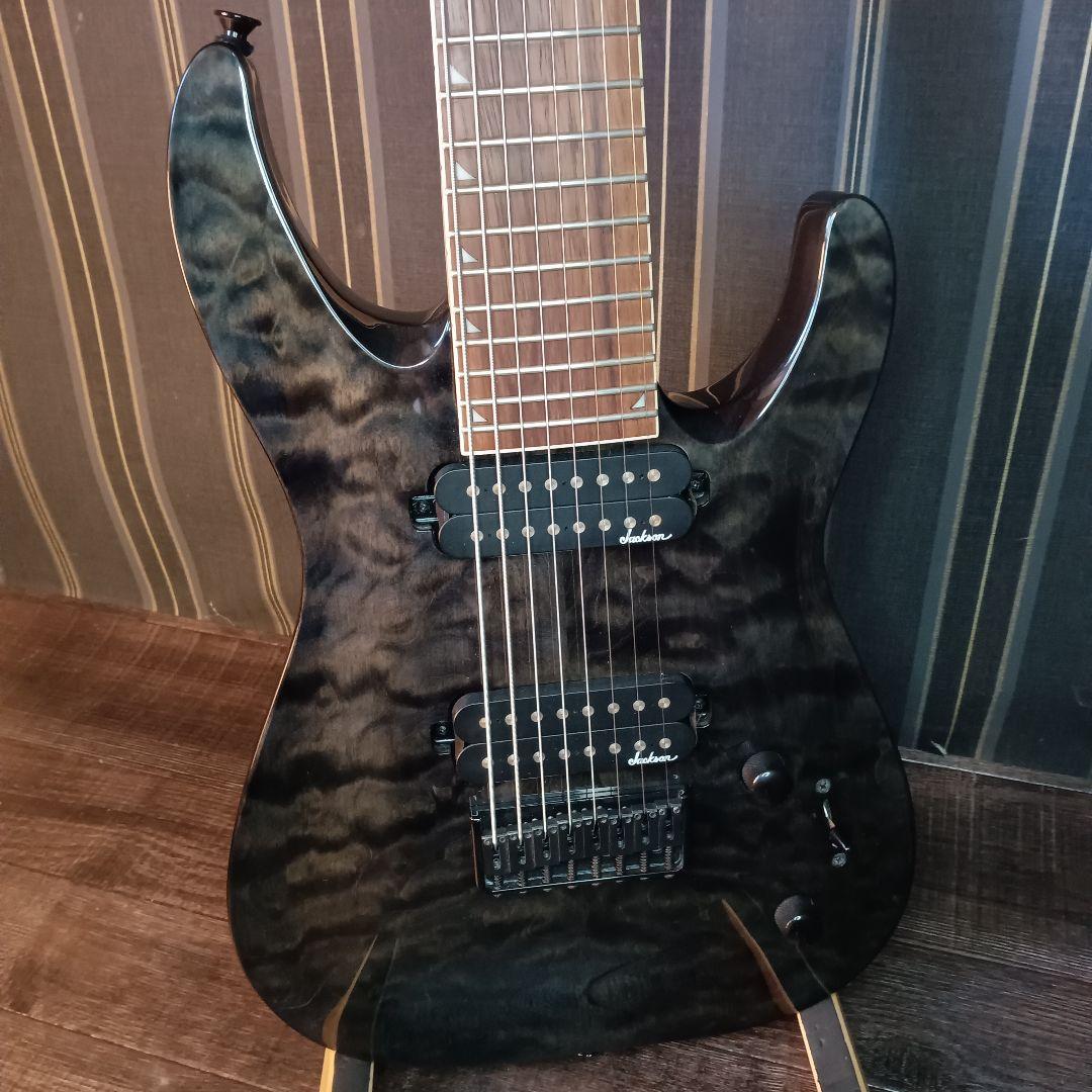 美品 8弦 エレキギター JACKSON ジャクソン JS32-8 ケース