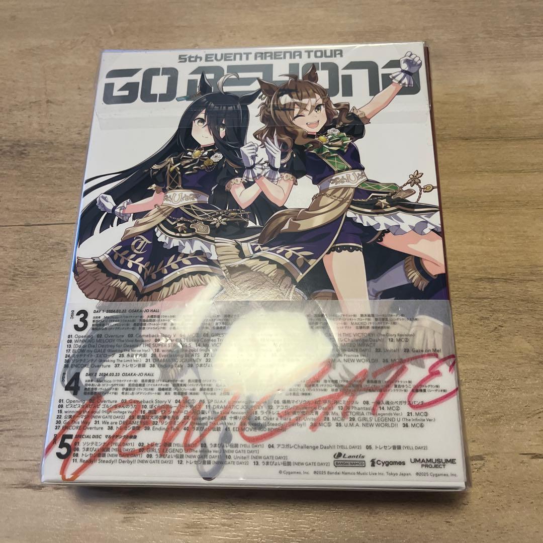 ウマ娘5th BluRay(シリアルコード付) ペンライト カバー 3点セット