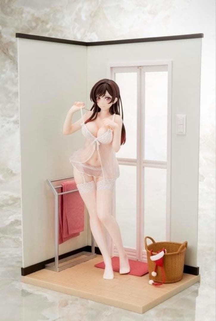 彼女、お借りします　水原千鶴　シースルーランジェリーエンジェルホワイトver